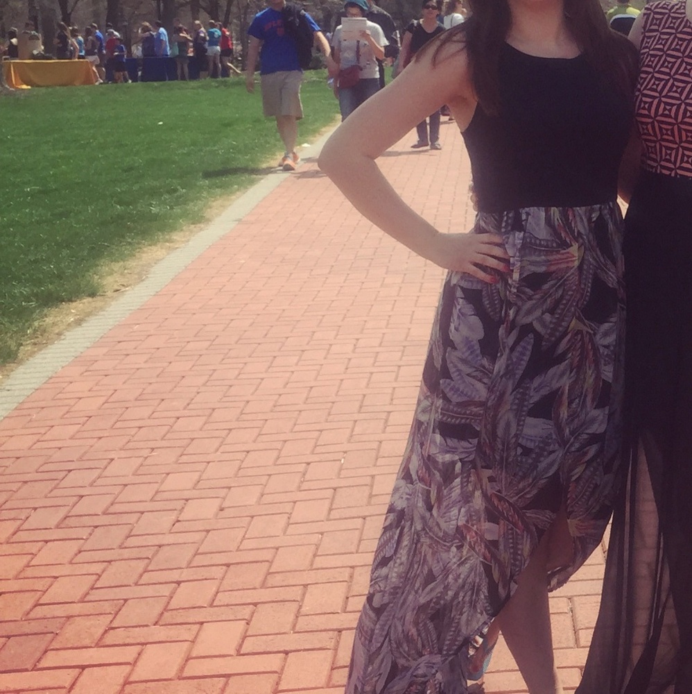 Midi-to-Maxi Sleeveless Dress